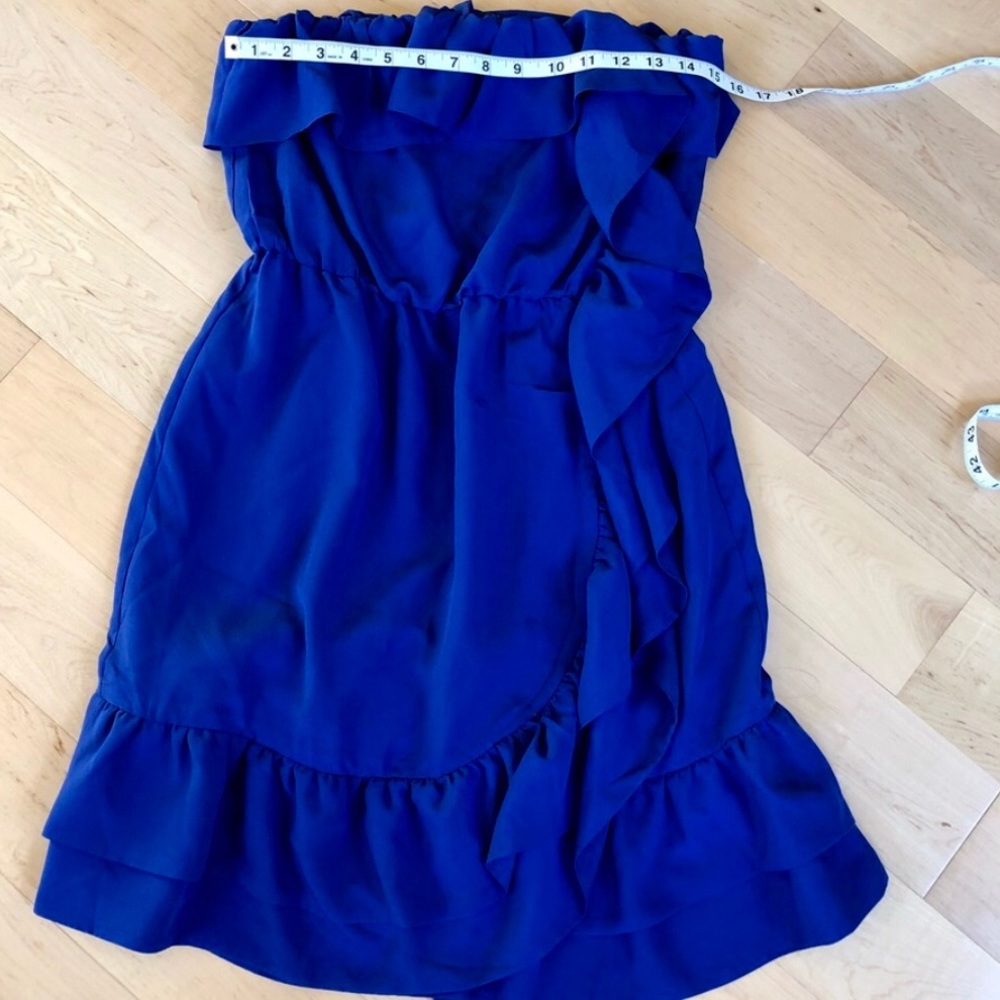 Walter Baker Strapless Ruffle Dress - Picture 3 of 7